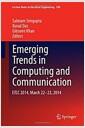 Emerging trends in computing and communication : ETCC 2014, March 22-23, 2014