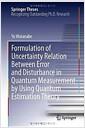 Formulation of uncertainty relation between error and disturbance in quantum measurement by using quantum estimation theory