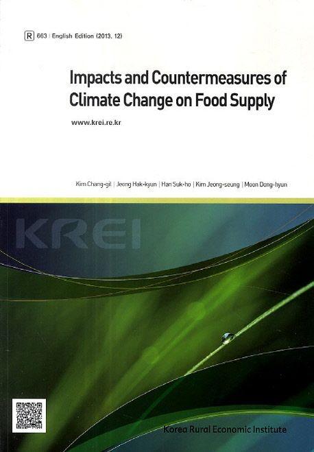 Impacts and countermeasures of climate change on food supply
