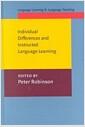 Individual differences and instructed language learning