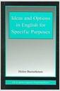 Ideas and options in English for specific purposes