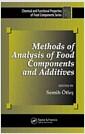 Methods of analysis of food components and additives