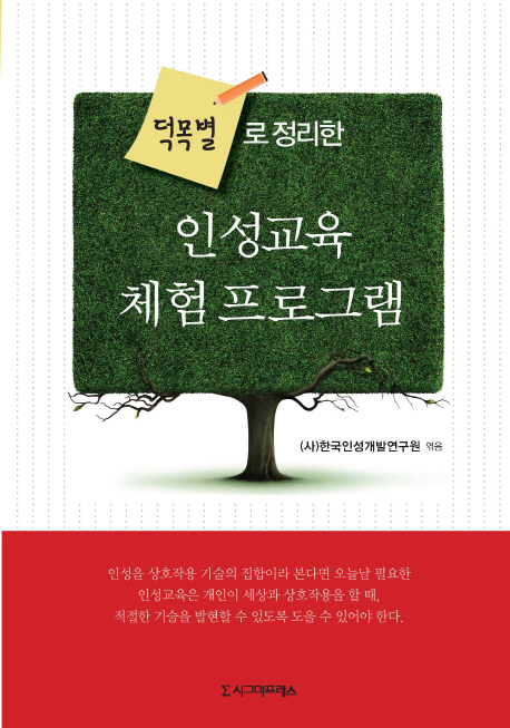 덕목별로 정리한 인성교육 체험 프로그램