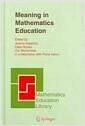 Meaning in mathematics education