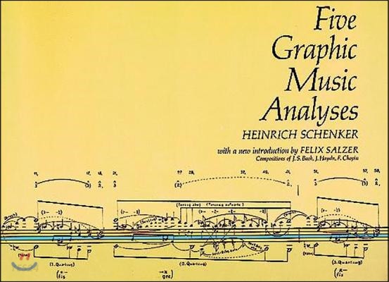 Five graphic music analyses = (Fünf Urlinie-Tafeln)