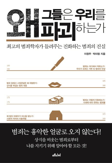 왜 그들은 우리를 파괴하는가 : 최고의 범죄학자가 들려주는 진화하는 범죄의 진실
